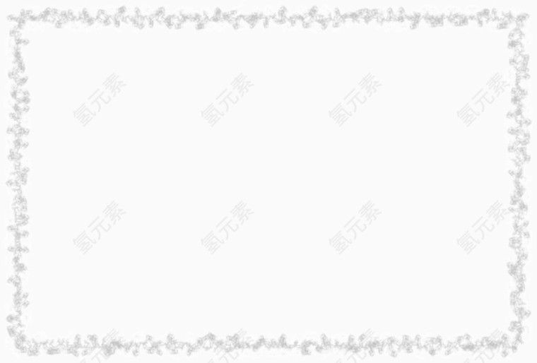 边框 简洁 黑白