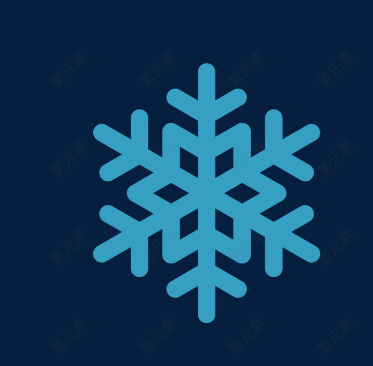 圣诞节雪花
