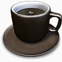 意大利浓咖啡早餐图标