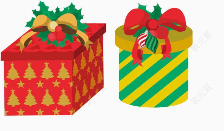 圣诞礼物PNG矢量素材