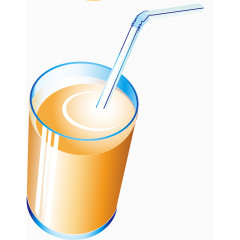 吸管奶茶图标