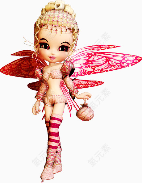 卡通西方美女图片欧美女孩素材