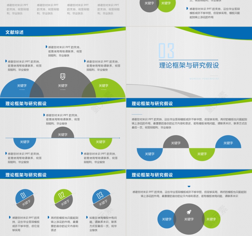 PPT模版商务会议策划总结年终动态预览图第3张