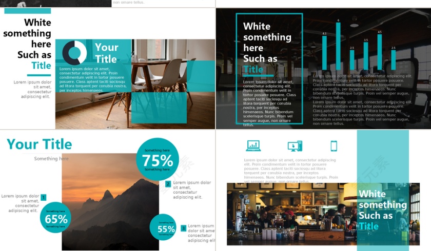 PPT模版商务会议策划总结年终动态预览图第4张