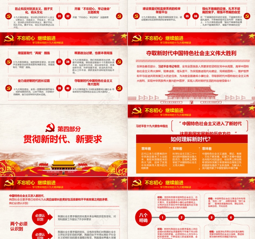 学习党的十九大精神解读ppt第6张