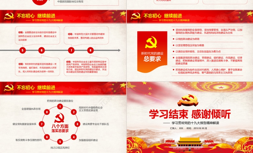 学习党的十九大精神解读ppt第7张