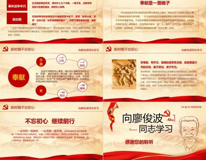 向廖俊波同志学习2PPT:第5张