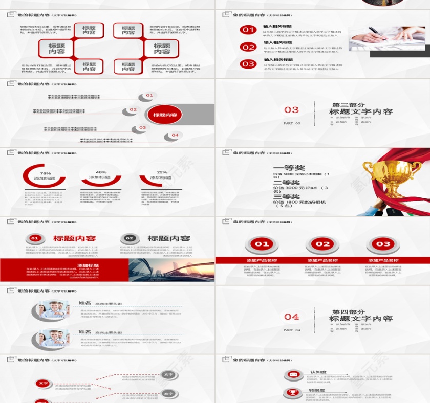 政府党委党政机关年终总结ppt第2张