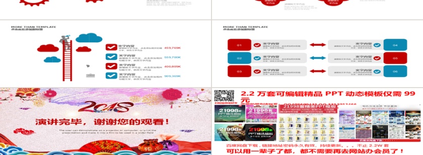 2018年终总结新年计划PPT第3张