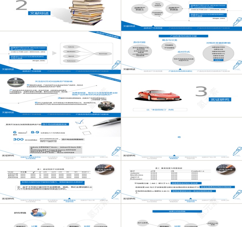 商务动态简约ppt模板第2张