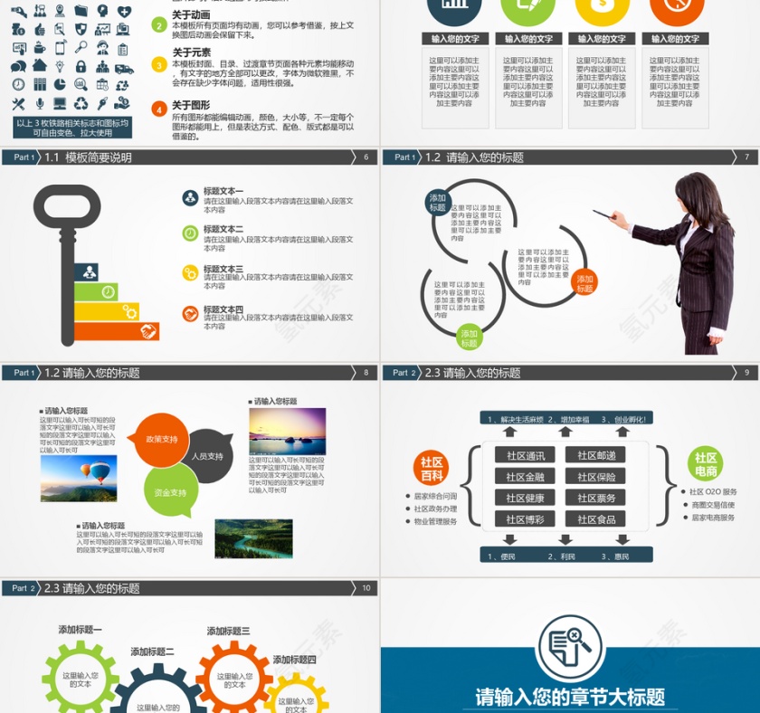 商务汇报ppt第2张