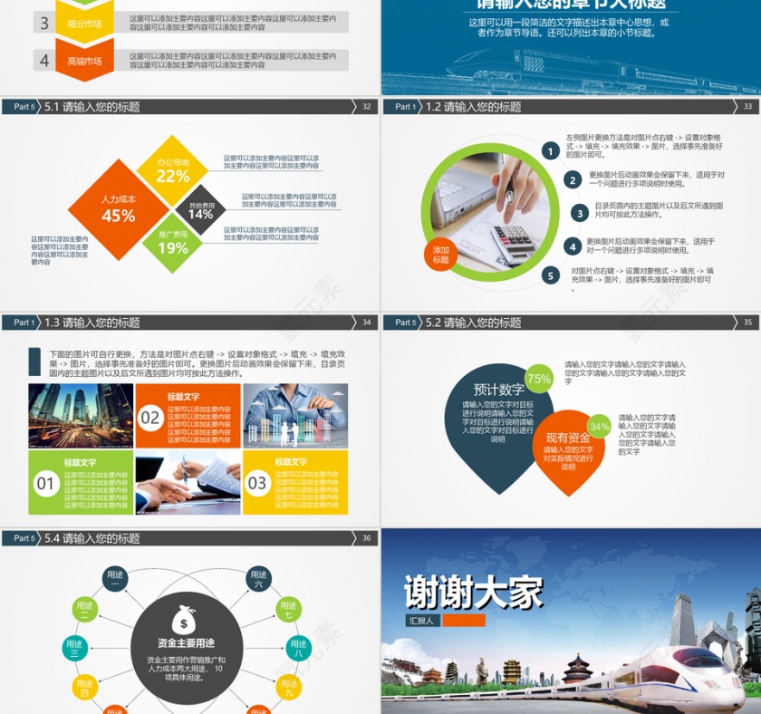 商务汇报ppt第6张