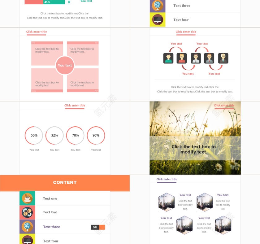 PPT模板 总结PPT 计划P第3张