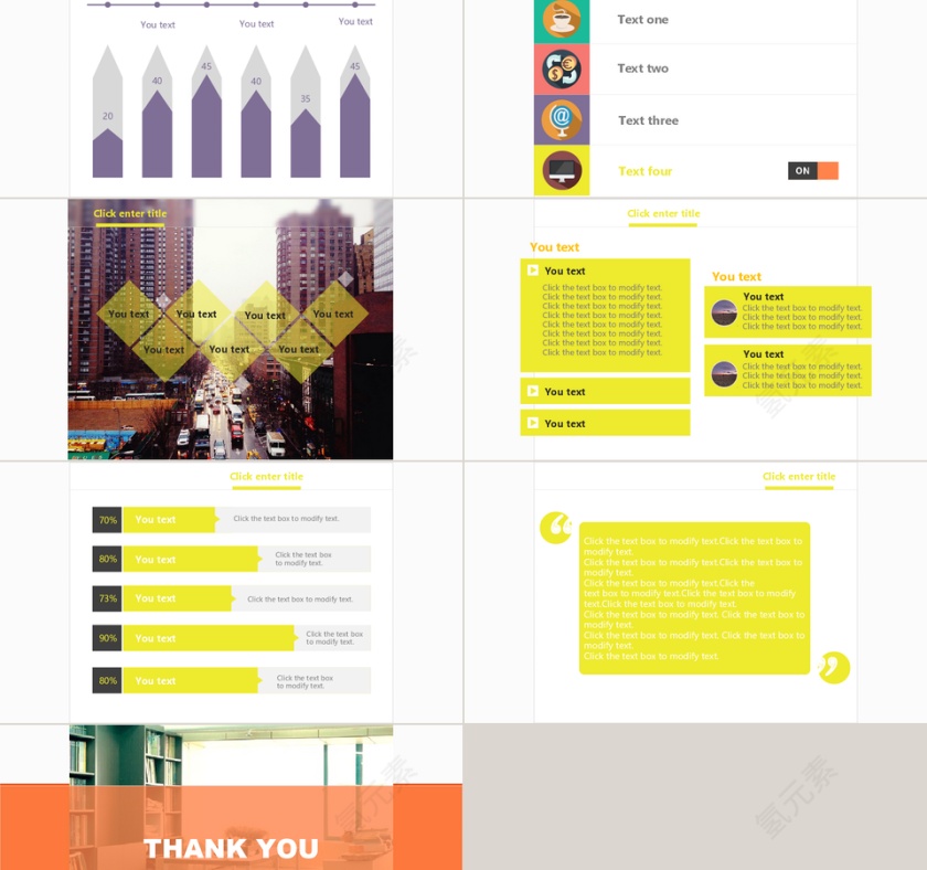 PPT模板 总结PPT 计划P第5张