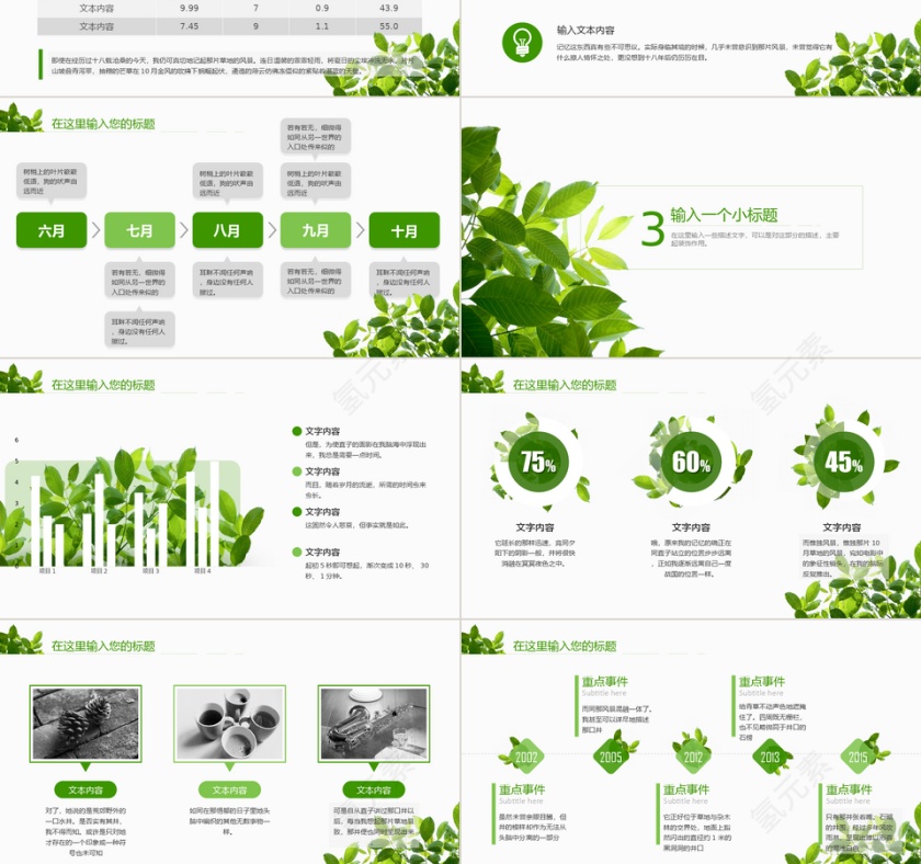 PPT模版商务会议策划总结年终动态预览图第3张