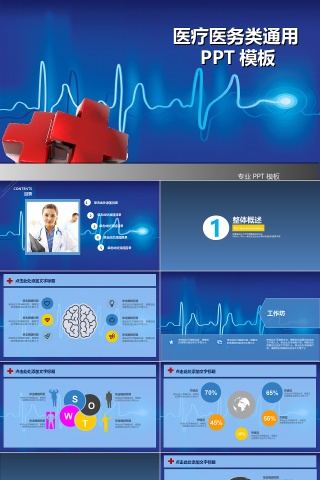 医疗医务类通用PPT模板