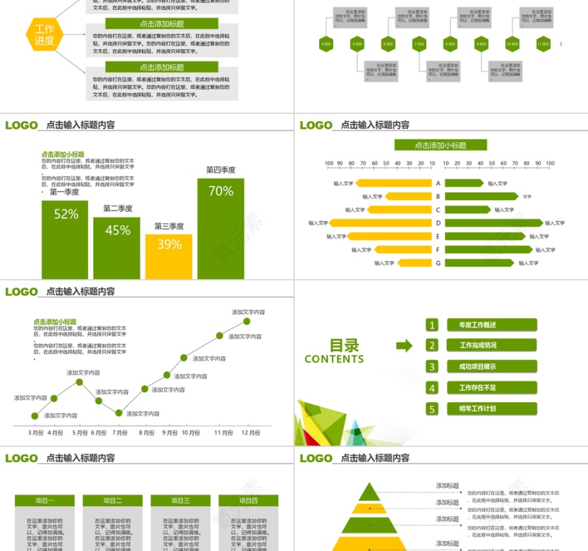 2019工作汇报年终总结PPT第2张