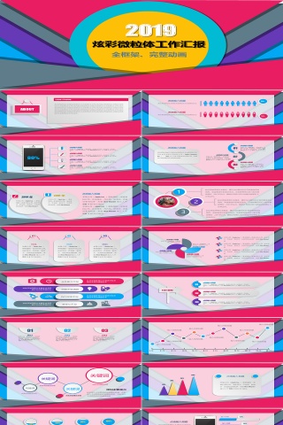2019工作汇报年终总结PPT