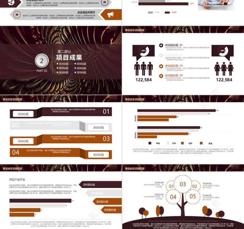 时尚工作汇报年终总结PPT第3张