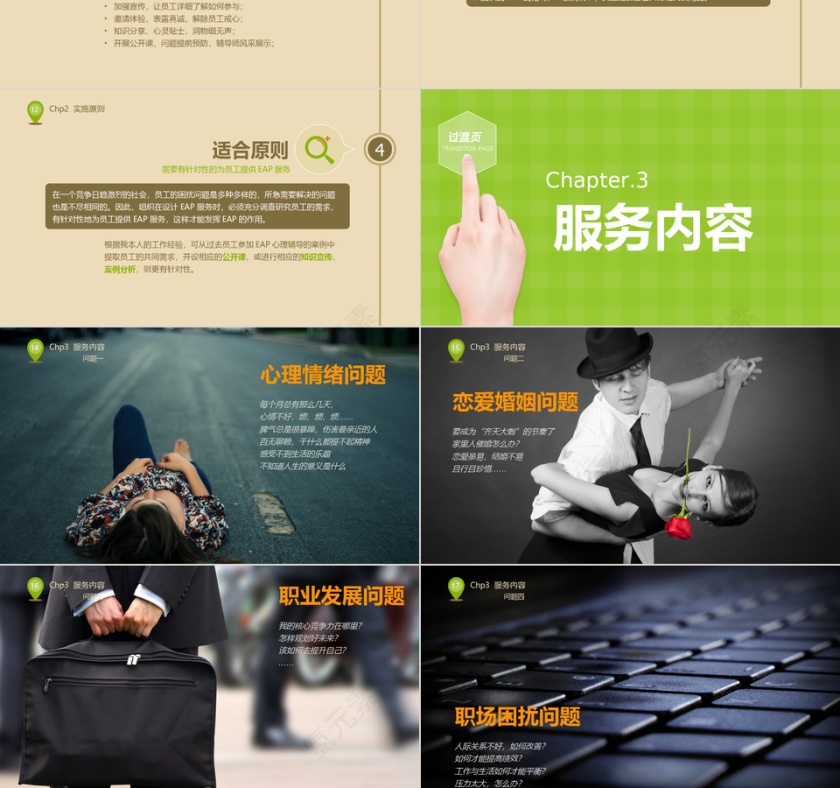 绿色简约大气商业计划书第3张