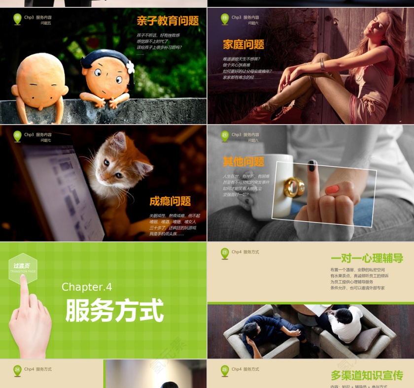 绿色简约大气商业计划书第4张