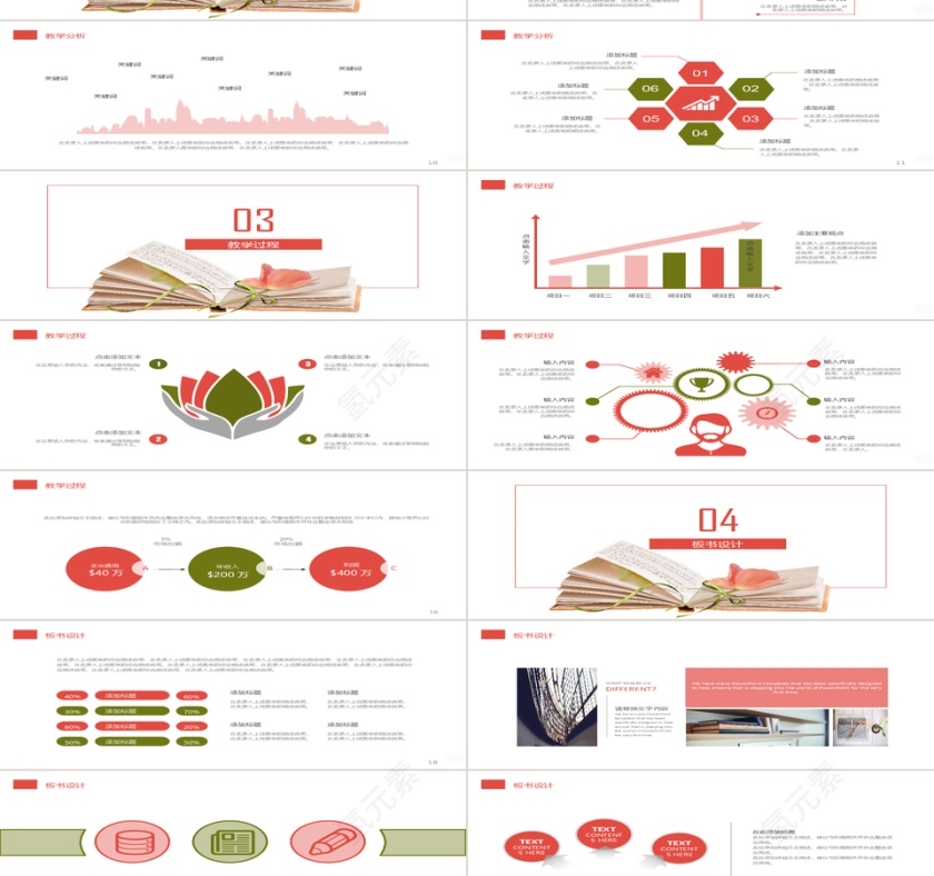 教育教学公开课PPT第2张