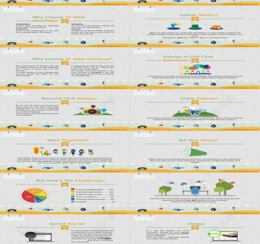 创意儿童教育课件PPT模板第2张