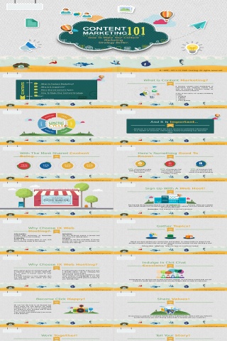 创意儿童教育课件PPT模板