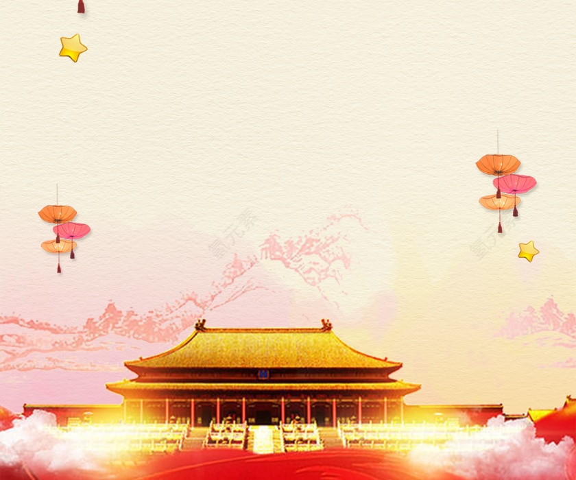 中国风古风大气政府党建图片模板第2张