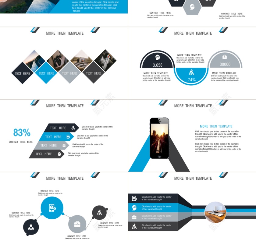 商务风新员工培训教育PPT模板第3张