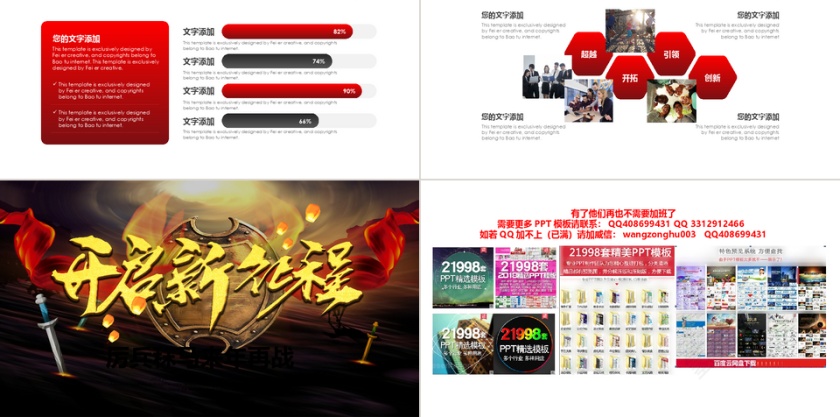 公司年终总结暨颁奖典礼PPT第5张