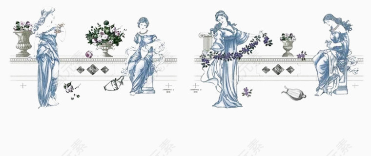 古代美女快乐聚会