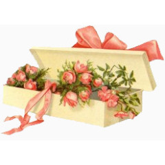 卡通欧美图片欧美卡通 精美礼盒花朵