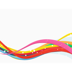 彩色庆祝分割线