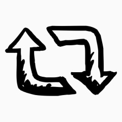 重新邮寄转发快乐的图标1部分：社交媒体和通信