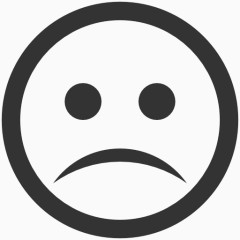 悲哀表情图标