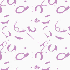 手绘插画图纹少数民族服装纹理翠花粉色