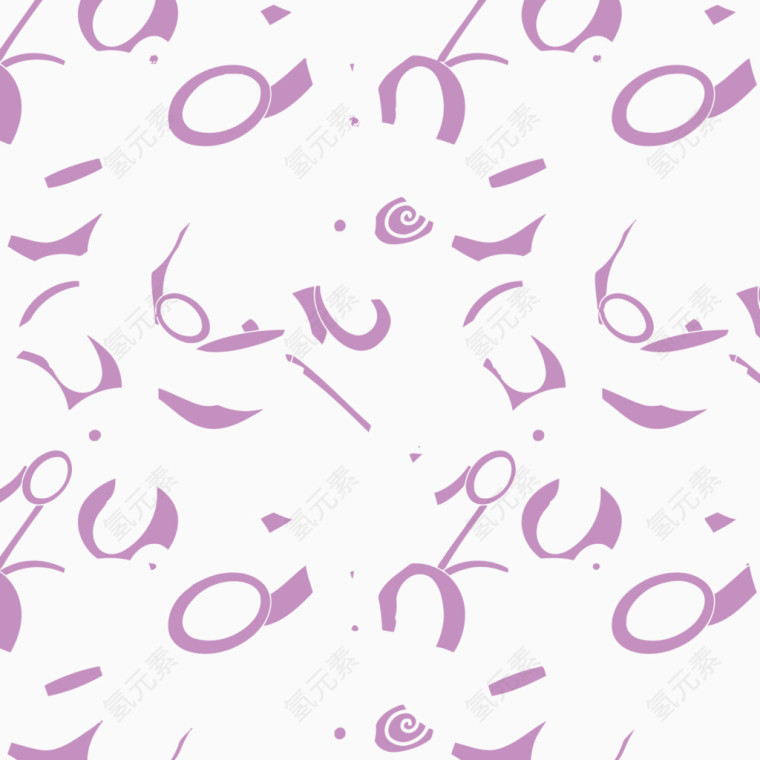 手绘插画图纹少数民族服装纹理翠花粉色