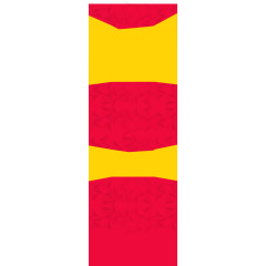 黄红立体背景图