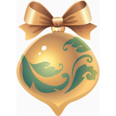 精美圣诞节金蛋素材