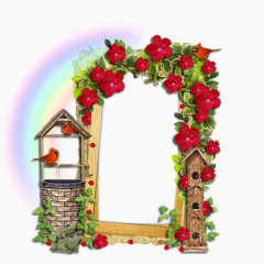 欧美风格可爱相框