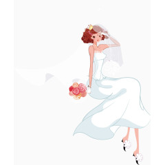 手绘新娘