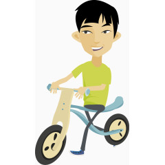 国外青春卡通扁平化人物