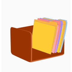 彩色文件夹