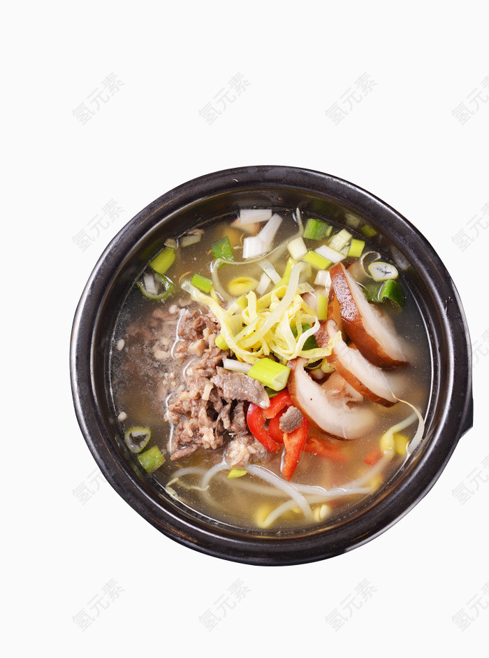 和风海鲜豆芽汤
