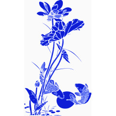 青花瓷图案陶瓷贴花