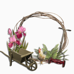 欧美风格可爱相框