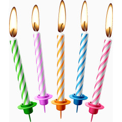 炫彩蜡烛
