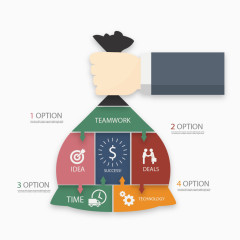 矢量金融理财ppt素材