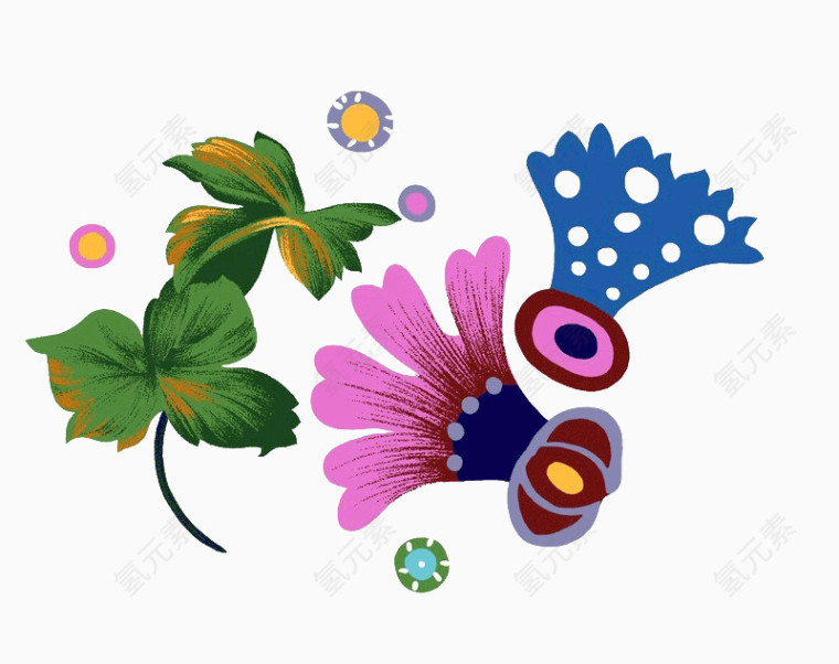鲜艳的花儿